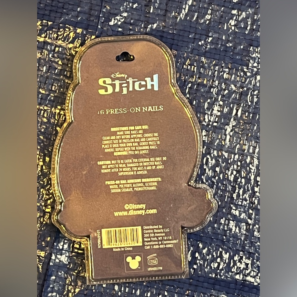 NWT Disney Stitch Press-On Nails Set - Picture 5 of 5